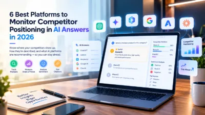 The 6 Best Platforms to Monitor Competitor Positioning in AI Answers in 2026