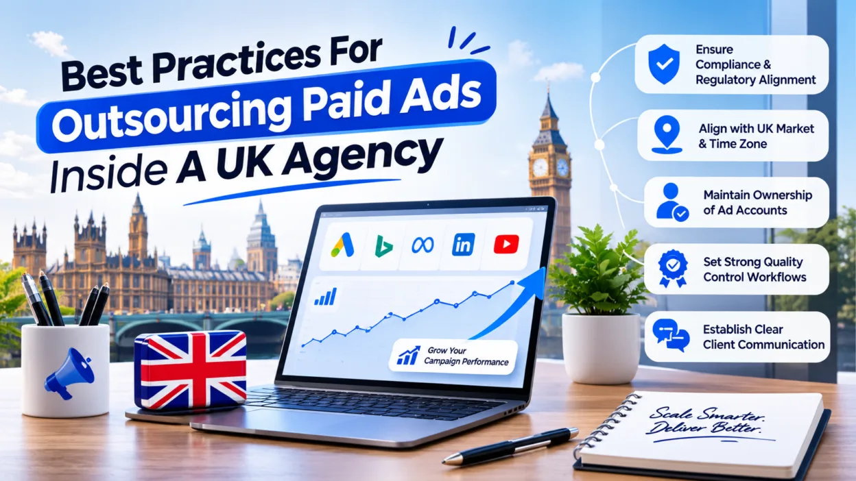 Best Practices For Outsourcing Paid Ads Inside A UK Agency