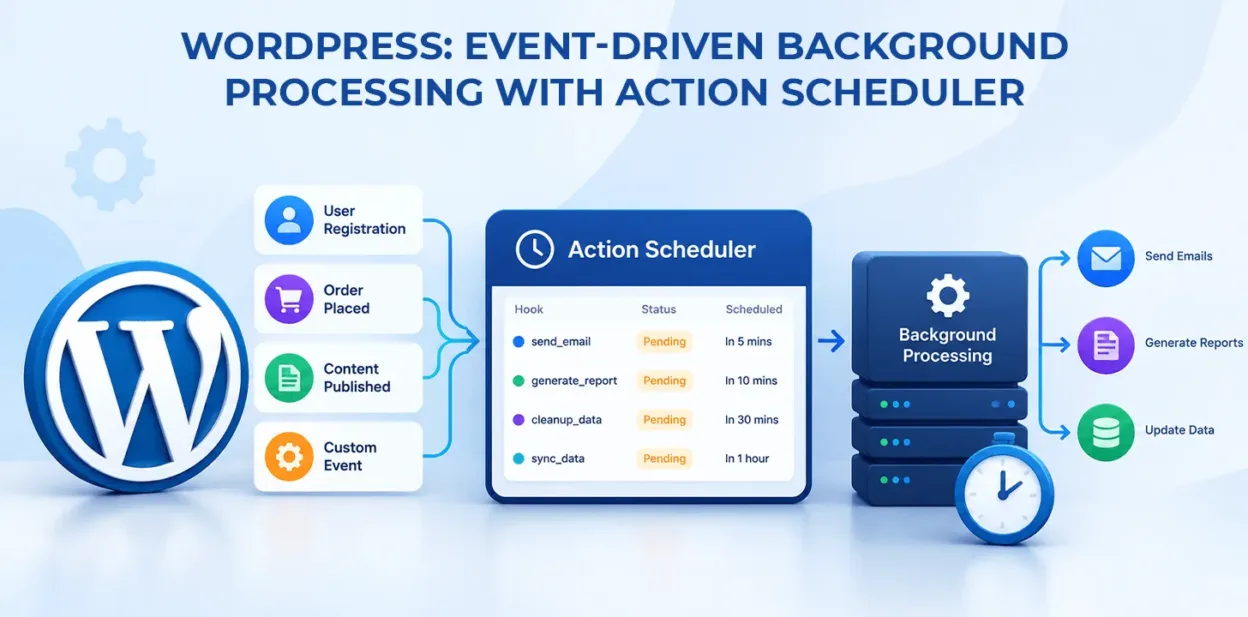 WordPress Event Driven Background Processing with Action Scheduler