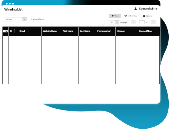 Spin and Win - Side by Side 10