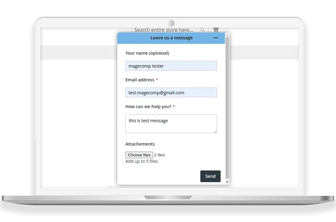 Customers Can Quickly Contact While Shopping Online