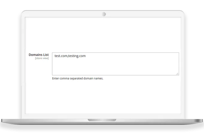 Specify Email Domains for Restriction