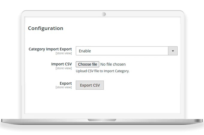 Import & Export Categories via CSV File