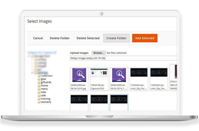 Upload WebP Images to Magento Store