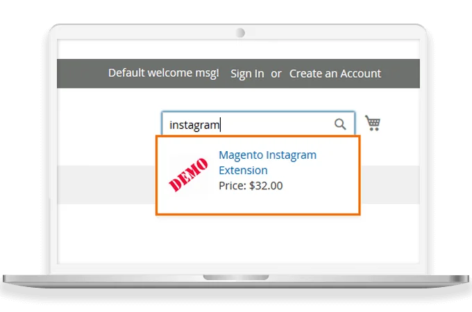 Enhance Default Magento Search Bar