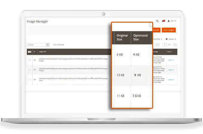 Image Manager for Image optimization Management