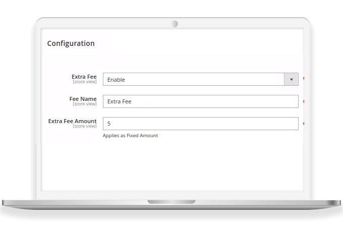 Set Extra Fee Amount