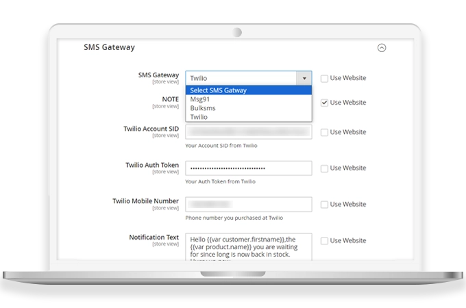 3 In-built SMS Gateway APIs