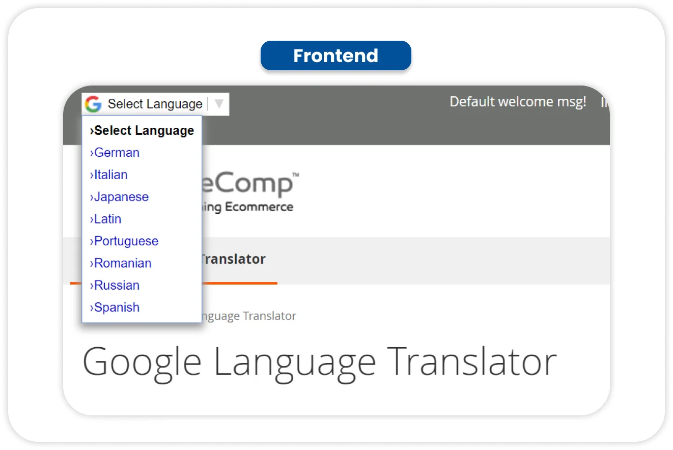 Enhanced use of Google Translator API