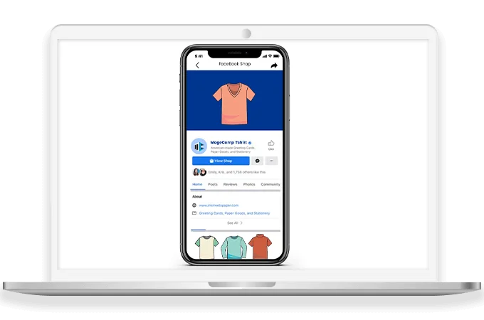 Plug-and-play Setting to Go Facebook Shopping