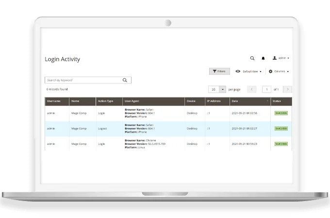 Set Duration to Clear Admin Actions  Log
