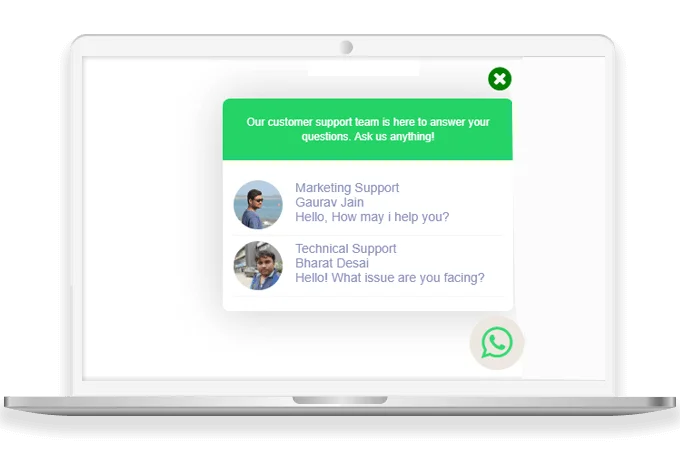 Featured WhatsApp Contact for Mobile Devices Only