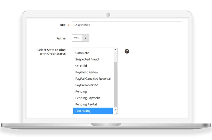 Effortless Bind for Order Status with Order States