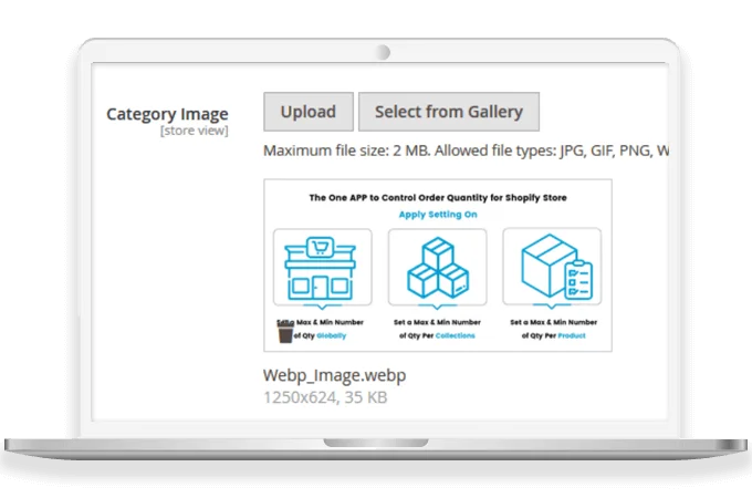 Host WebP Images on Category Images for Smooth Operation
