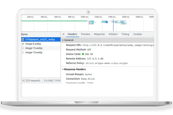 Automatic WebP Conversion