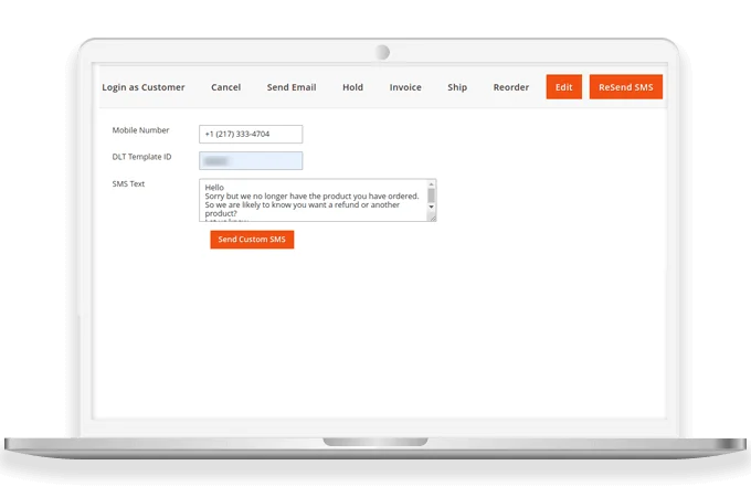Resend Notifications to Customers