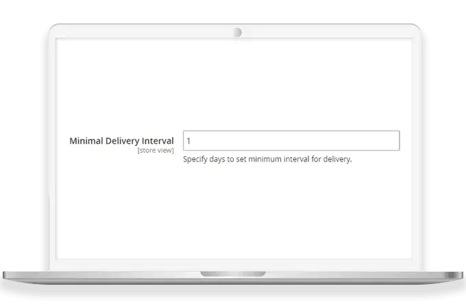 Arrange Gap Time Between Order Date & Delivery Date