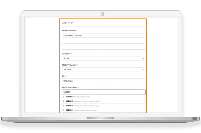 Auto-completion of Address Fields at Checkout
