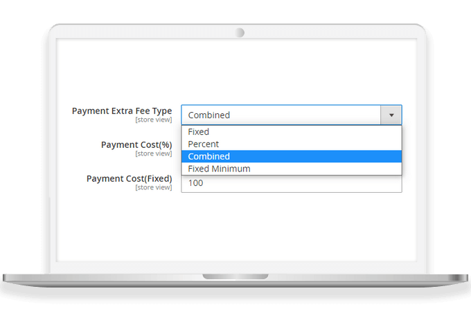 Charge Additional Cost as Fixed or Percentage Amount