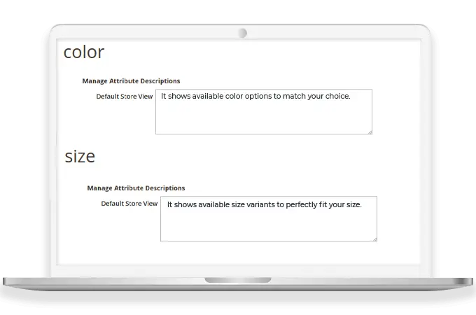 Create Plenty of Attribute Descriptions