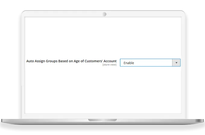 Customer Group Switching According to Account Age