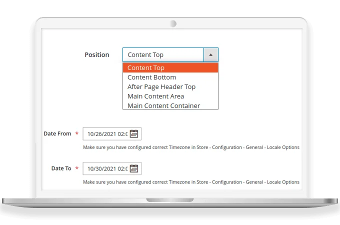 Decide Placement & Time Duration