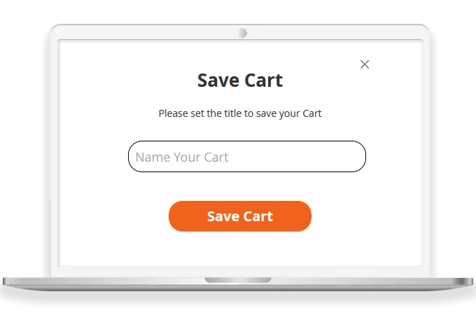 Save Cart with Memorable Name to Identify Easily