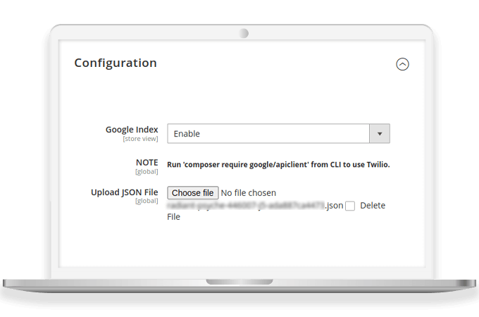 Easy configuration with minimal setup