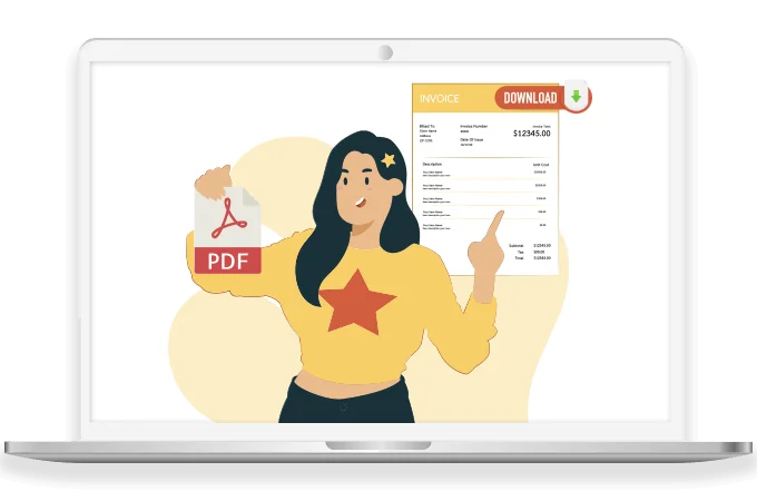 Download PDF Invoices Whenever Needed
