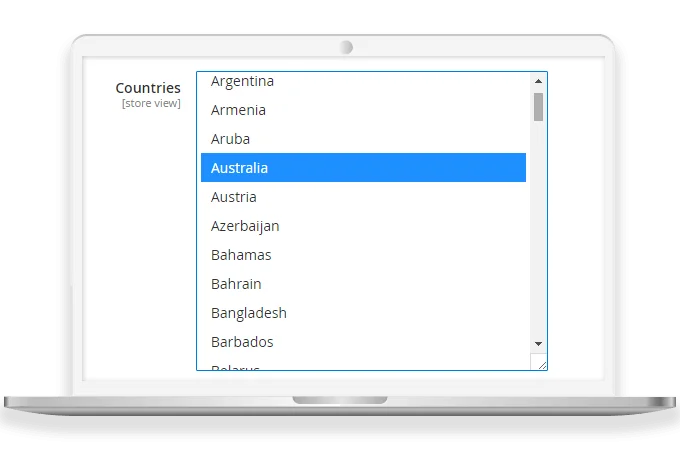 Apply Surcharge Based on Country & Region