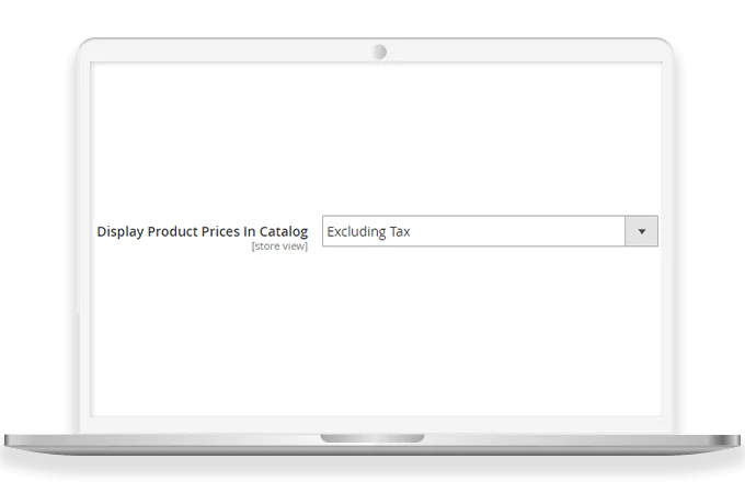 Product Prices as Including or Excluding GST Rates