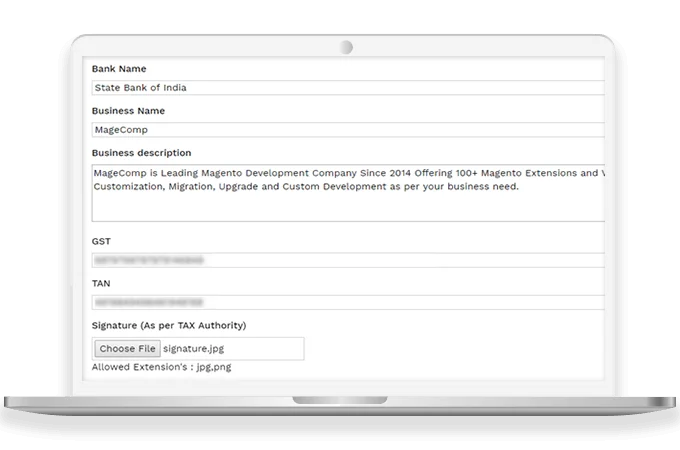 GSTIN, CIN & PAN Number in Invoice