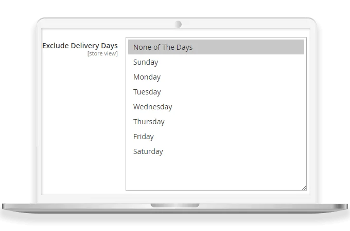 Exclusion of Particular Days if Needed