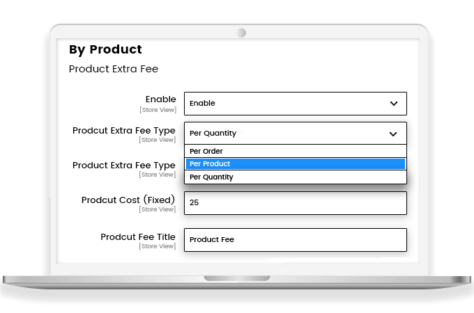 Extra Fees Based on Product / Quantity / Order