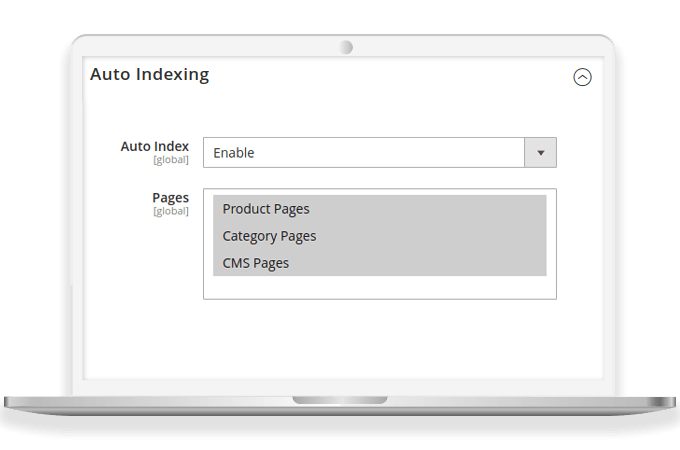 Faster indexing for new or updated pages