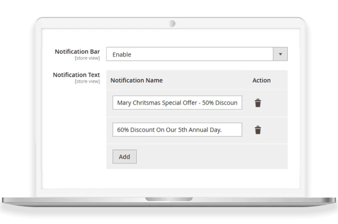 Promote Exclusive Deals, Discounts, News, Offer & More