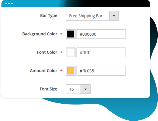 Fully Customized Design to match your Store Branding