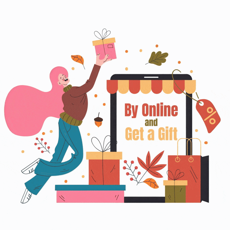 Free Gift GIF -3 Checkout & Enjoy