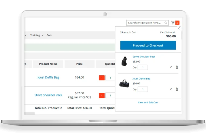 Immediately Proceed to Checkout from Quick Order Page