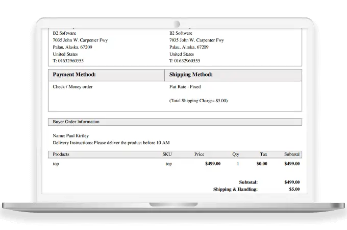 Values of Custom Fields in Invoice, Shipment & Credit Memo