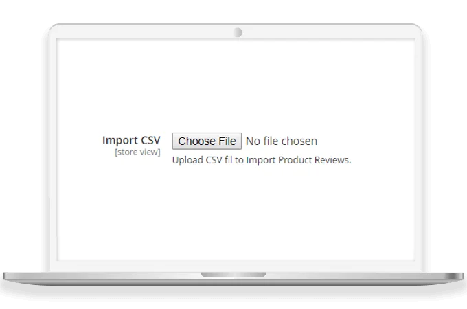 Upload CSV file to Import Reviews in Bulk