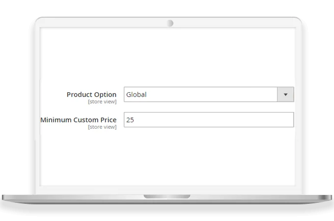 Now Set Minimum Product Price Globally