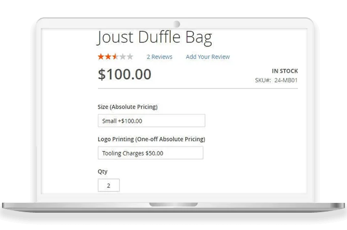 Replace Base Price with Absolute Price