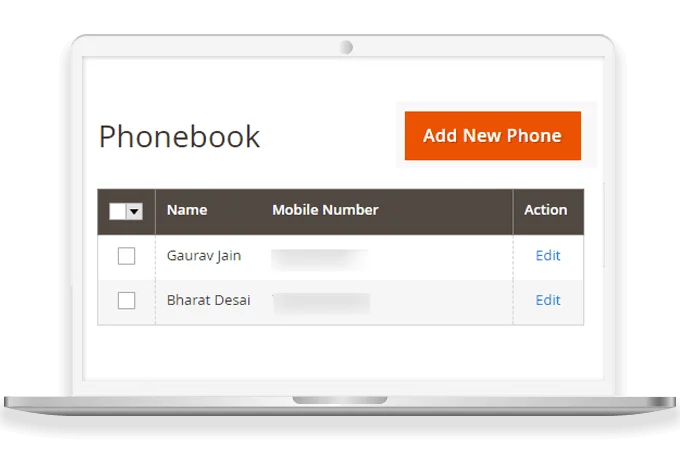 Powerful Phone Book Feature