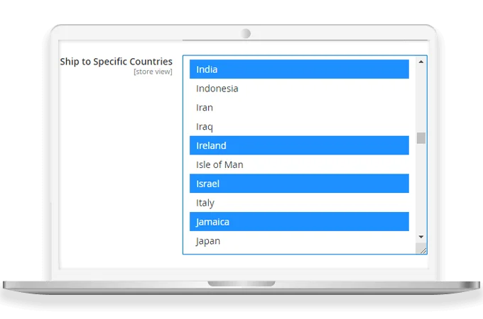 Allow or Restrict Specific Countries