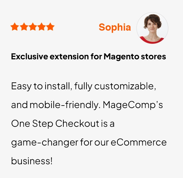 One Step Checkout - Review - 1
