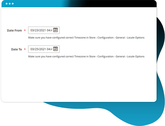 Schedule Promo Bar on Festive Days & Offers