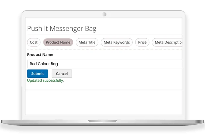 Edit Product Attributes Directly from Frontend