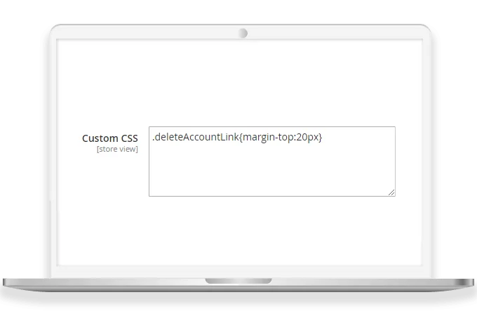 Customization by Specifying CSS