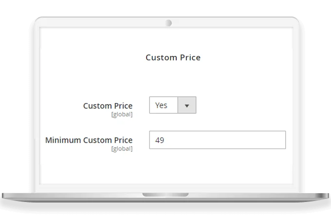 Set Minimum Price for Specific Products
